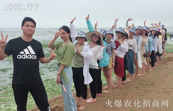 7月,游青島
