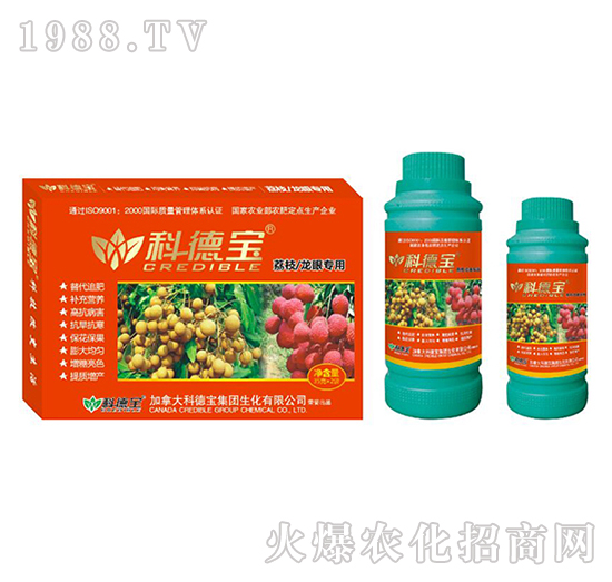 荔枝、龍眼專用營(yíng)養(yǎng)增產(chǎn)調(diào)理劑-科德寶