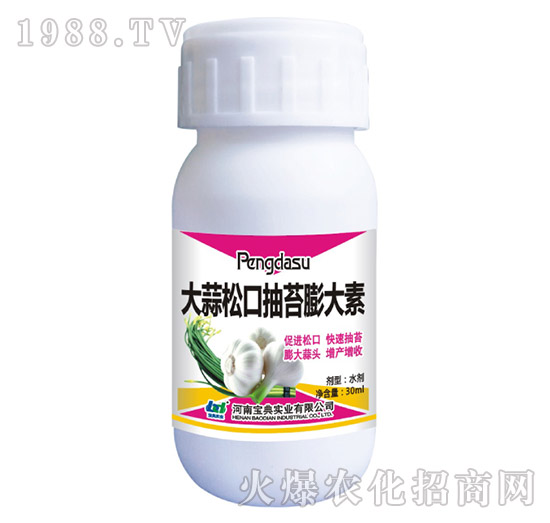 大蒜松口抽苔膨大素-寶典實業(yè)