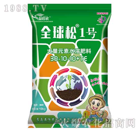 大量元素水溶肥料30-10-10+TE-益佰農(nóng)