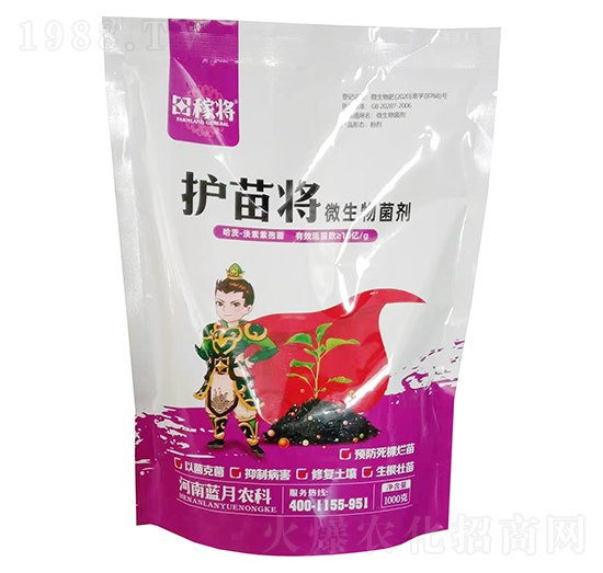1000克微生物菌劑-護苗將-田稼將-藍月農科