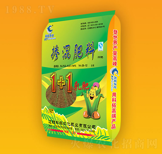 摻混肥料14-28-12-1+1乳肥-科拓農化
