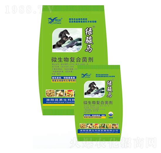 噴施型微生物復合菌劑 綠駿馬 易生