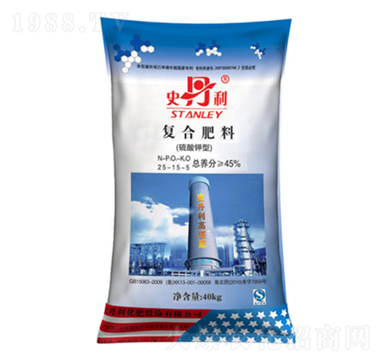 復合肥料（硫酸鉀型）25-15-5-史丹利