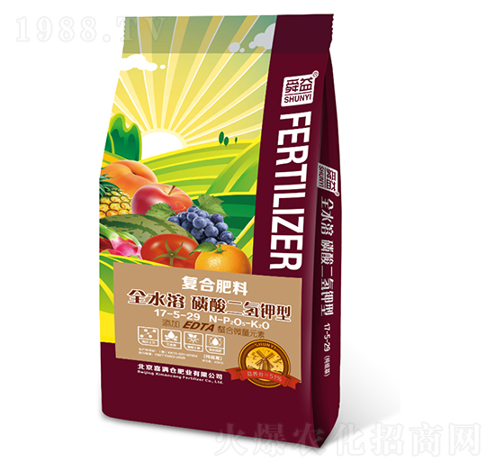 磷酸二氫鉀型復合肥料17-5-29-舜益-喜滿倉