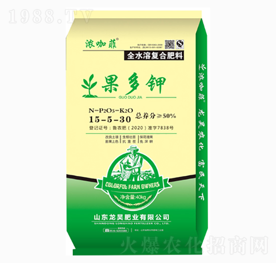 全水溶復合肥料15-5-30-果多鉀-龍昊肥業(yè)