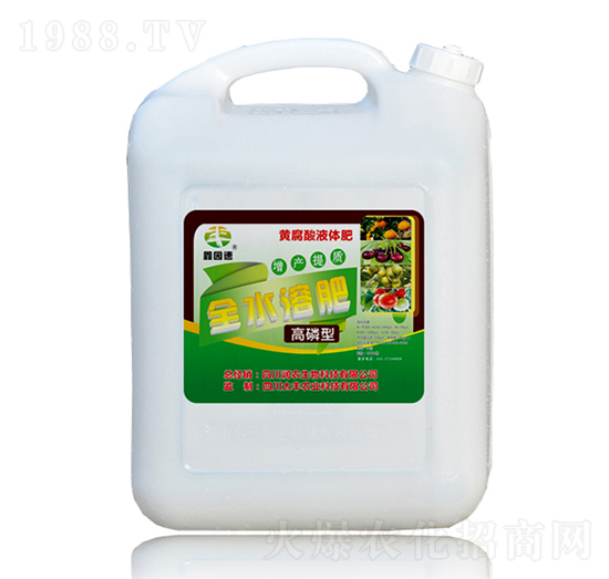 高磷型黃腐酸有機(jī)水溶肥-潤農(nóng)生物