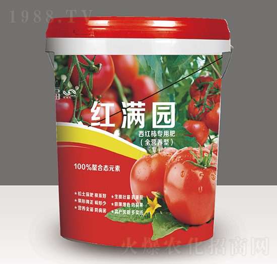 全營(yíng)養(yǎng)型西紅柿專(zhuān)用肥-紅滿園-大化肥業(yè)