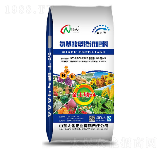 40kg氨基酸型摻混肥料-大化肥業(yè)