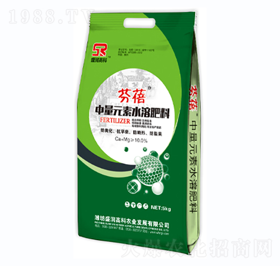 5kg中量元素水溶肥料-芬蓓-盛潤(rùn)高科