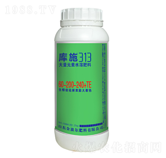大量元素水溶肥料60-200-240+TE-庫(kù)施313-金波爾