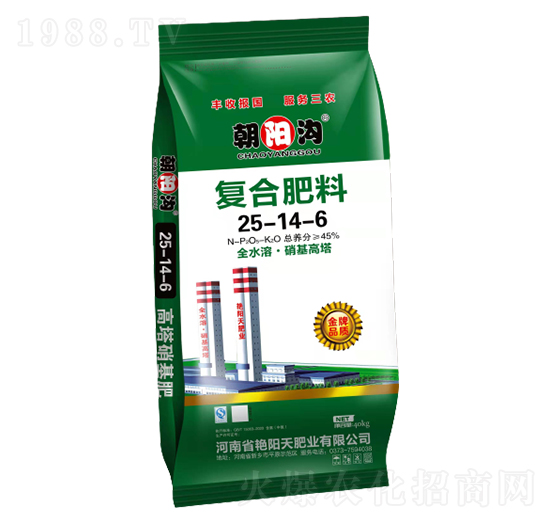 高塔氯基復(fù)合肥25-14-6-朝陽(yáng)溝-艷陽(yáng)天肥業(yè)
