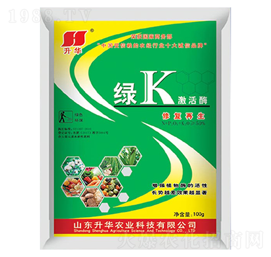 100g綠K激活酶-升華