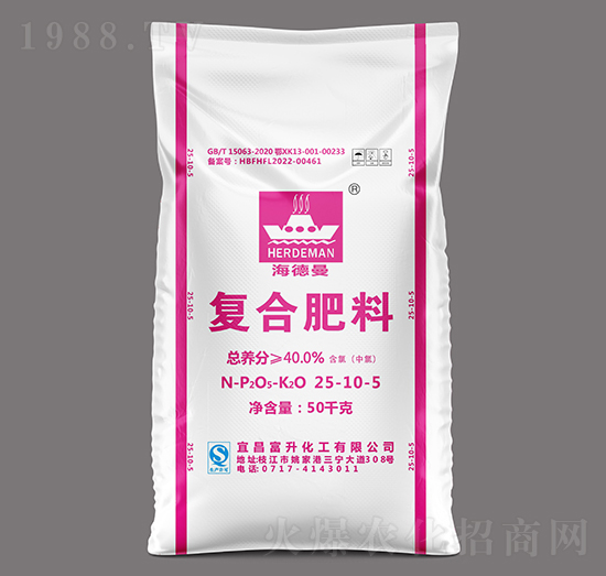 高塔氯基復合肥料25-10-5-海德曼-富升化工