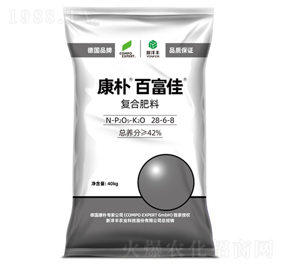康樸百富佳復(fù)合肥料28-6-8-康樸