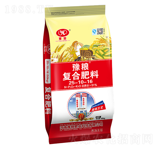 高塔小麥玉米復(fù)合肥料25-10-16-豫糧肥業(yè)