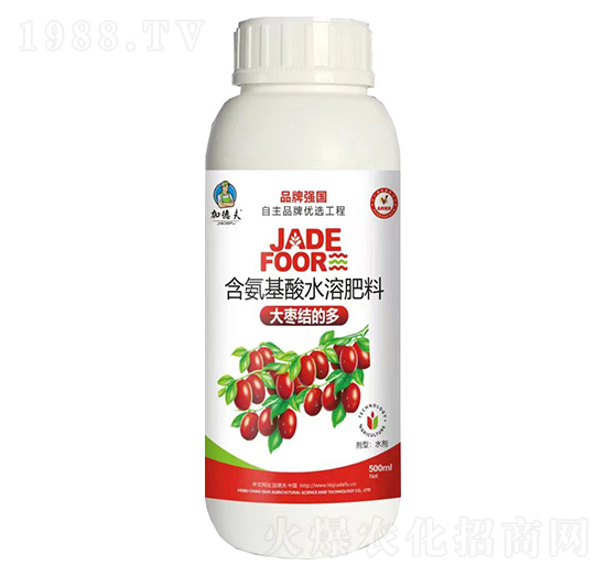 含氨基酸水溶肥料-大棗結的多-加德夫-晁群農業(yè)