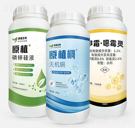 無機(jī)銅+磷鋅硅液+甲霜·噁霉靈-根無憂-原植生物