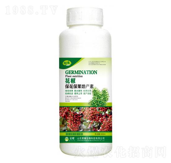 花椒?；ū９霎a(chǎn)素（500g）-勁萃-榮耀農(nóng)業(yè)