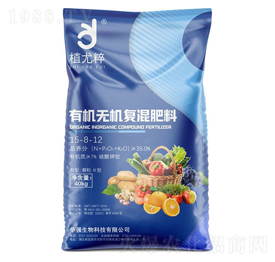 有機無機復混肥料15-8-12-植尤粹-華強化工集團