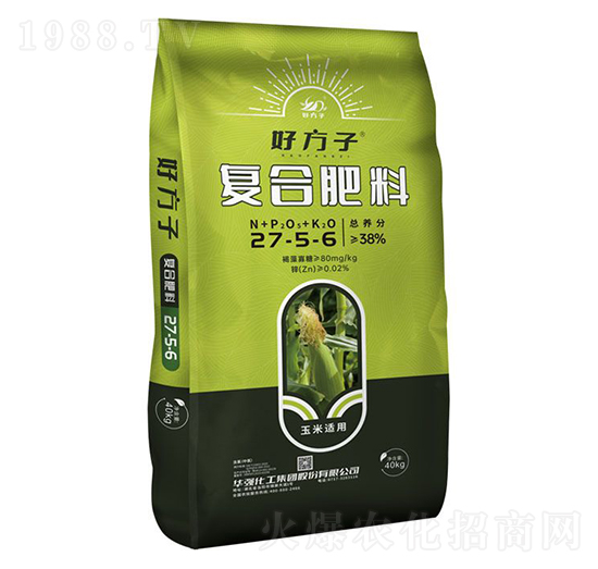 玉米適用復(fù)合肥料27-5-6-好方子-華強(qiáng)化工集團(tuán)