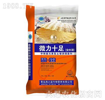 全水溶中微量元素肥-微力十足-海之藍(lán)