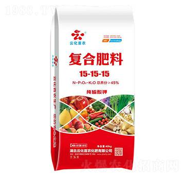 純硫酸鉀復(fù)合肥料15-15-15-云化首農(nóng)