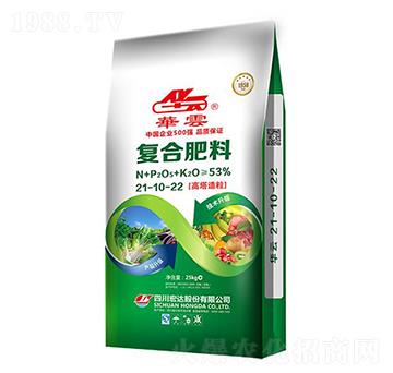 高塔造粒復(fù)合肥料21-10-22-華云-宏達股份