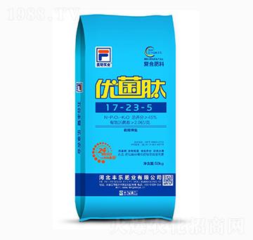 硫酸鉀型復合肥料17-23-5-優(yōu)菌肽-豐樂肥業(yè)