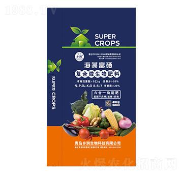 海藻富硒復(fù)合微生物肥料8-5-7-鄉(xiāng)潤生物