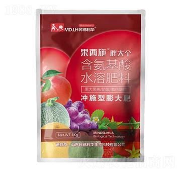 含氨基酸水溶肥料-果西施胖大個(gè)-民德利華