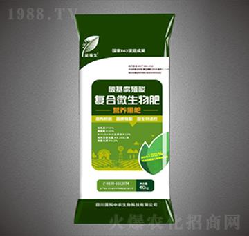 碳基腐殖酸復(fù)合微生物肥料（營養(yǎng)黑肥）-益植生-綠金高新