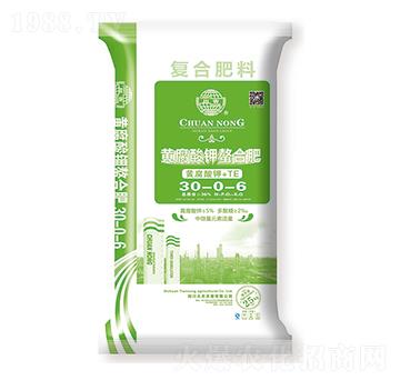 25kg黃腐酸鉀螯合復合肥料30-0-6-川農-天農農資