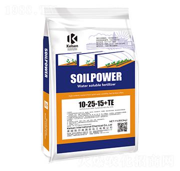 功能型大量元素水溶肥10-25-15+TE-凱爾森-尚臻科技
