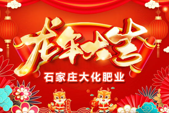 【石家莊大化肥業(yè)】祝全國人民在新的一年里年年有余、歲歲平安！